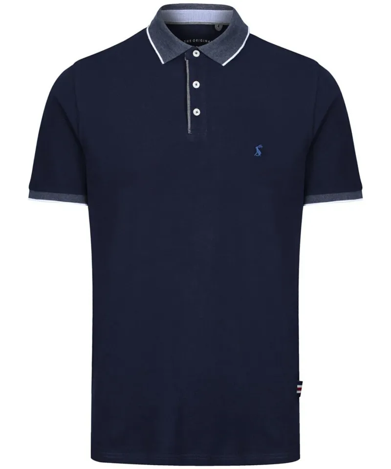 Joules Hanfield French Navy Polo Shirt-3